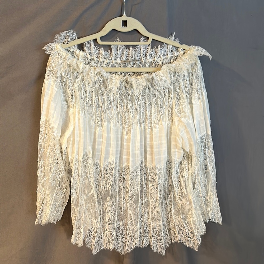 Ermanno Scervino lace blouse